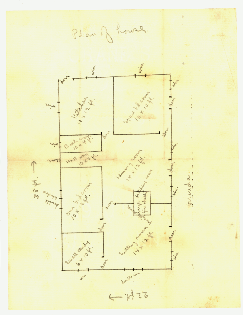 Plan of House